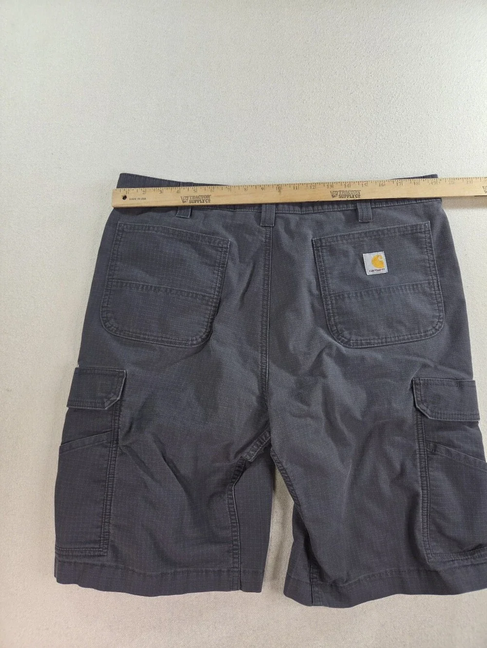 Carhartt Force Ripstop Cargo Shorts Gray Size 38